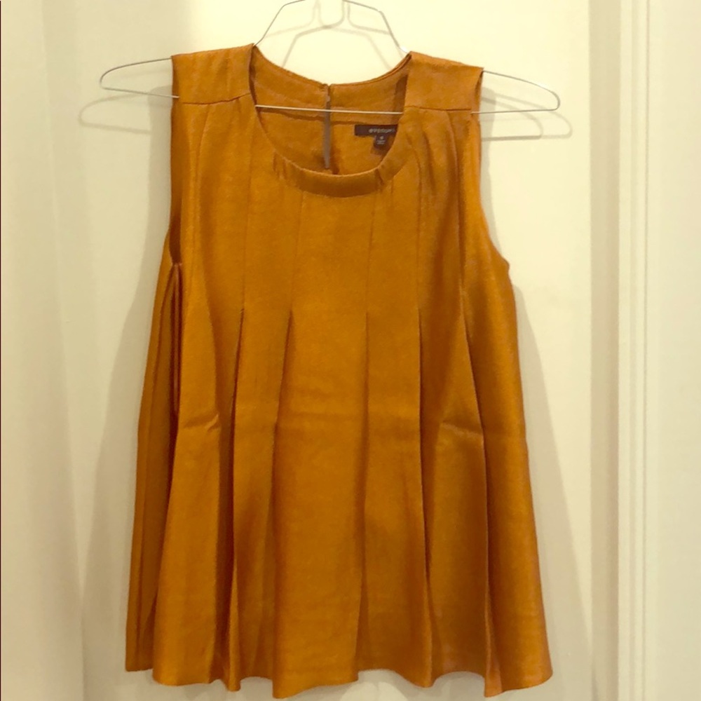 Gold swing top-never worn